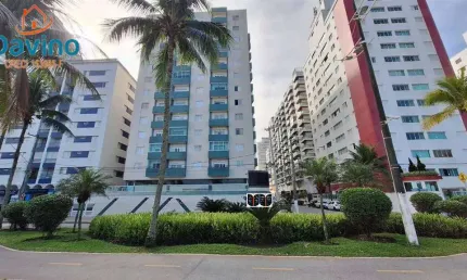 264mil - Kitnet grande em predio frente praia do canto do forte - elevador - portaria - vaga