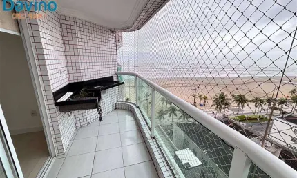 600mil a vista na black friday - apartamento com vista mar definitiva 2 quartos um suite 2 sacadas piscina na cobertura.