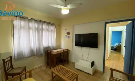 225mil - Apartamento próximo ao mar da Praia da Vila Guilhermina - 1 dormitório.