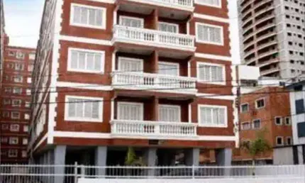 288mil apartamento em predio frente mar da ocian -  1 quarto revertido para 2 - fr