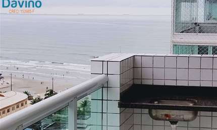 LINDÍSSIMO APARTAMENTO COM VISTA MAR, 2 SUÍTES, VARANDA GOURMET E LAZER COMPLETO POR APENAS R$575.000,00 À VISTA OU FINANCIAMENTO BANCÁRIO