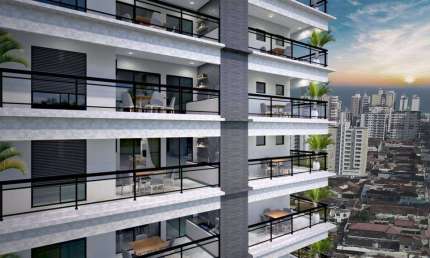 Apartamento com 2 quartos à venda na Rua Guilhermina, 481, Guilhermina, Praia Grande