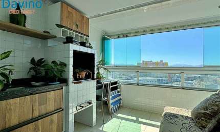 APARTMANETO GRNADE 90M AREA UTIL 2 DORMITÓRIOS 1 SUITE SACADA GORUEMT COM CHURRASQUEIRA LAZER COMPLETO