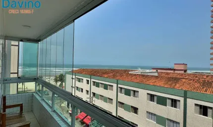 Excelente opção para vir morar próximo ao mar, com lazer, sacada gourmet, vista mar definitva e um fluxo direto com construtor bem atrativo.