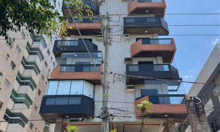 APARTAMENTO COM 1 DORMITÓRIO, SACADA, VISTA MAR, NO BOQUEIRÃO , 150 METROS DA PRAIA, R$370.000 À VISTA OU FINANCIAMENTO BANCÁRIO