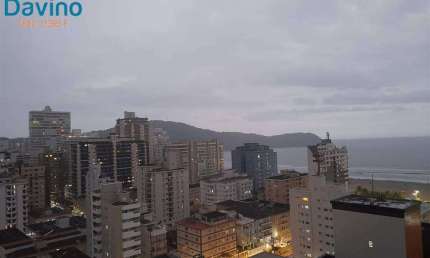 770mil - APARTAMENTO ANDAR ALTO VISTA MAR SEMI MOBILIADO 100M DA PRAIA DO BOQUEIRAO LAZER DE CLUBE