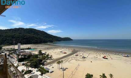 760mil entrada - altisismo padrão frontal mar do forte, sacada gigante em L lazer de clube