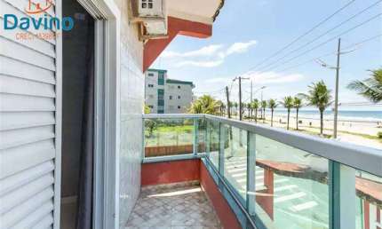 650MIL - TRIPLEX MOBILIADO -  FRENTE MAR COM ENTRADA INDIVIDUAL - QUARTOS 2 SUITES 3 SACADAS CHURRASQUEIRA