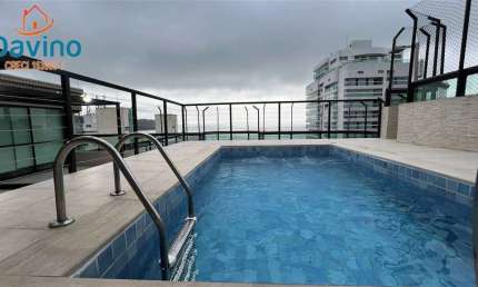 4,5MILHAO - COBERTURA ALTO PADRÃO 3 SUITES CLOSET HIDRO VISTA MAR DO CANTO DO FORTE - 100METROS DA PRAIA. MARAVILHOSO IMÓVEL.