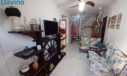 410MIL - COBERTURA NA PRAIA DA VILA CAIÇARA 3 QUARTOS UM SUITE SACADA PREDIO COM ESPAÇO GOURMET COM CHURRASQUEIRA E FORNO A LENHA PISCINA E LAZER.
