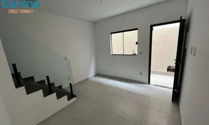350mil casa nova em condominio próxima a praia da aviação fino acabamento quintal privativo