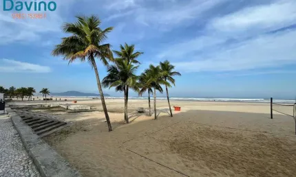 Casa nova condomínio ha 150 metros da praia da aviação com quintal privativo casa dos fundos,  pronta para morar