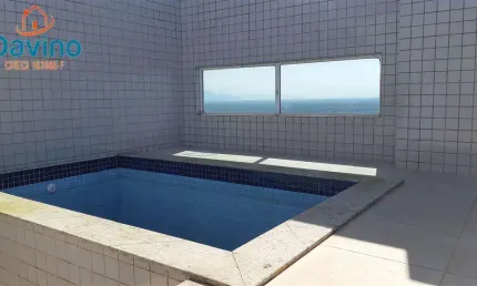 COBERTURA - FINO ACABAMENTO -- PISCINA PRIVATIVA - VISTA MAR DEFINITIVA - PERTINHO DO MAR -