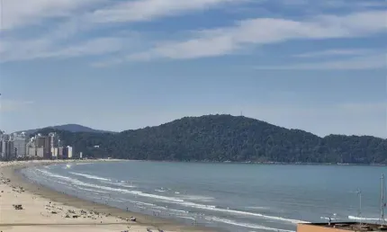 APARTAMENTO HÁ 100 METROS DA PRAIA - VISTA MAR DA AVIAÇÃO - 2 DORMITÓRIOS 1 SUÍTE CHURRASQUEIRA NA SACADA