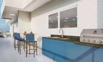 Apartamento com 2 quartos à venda na Rua Mirim, 556, Vila Mirim, Praia Grande