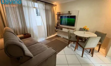 Belo apartamento com 2 dormitórios, 1 vaga de garagem, com excelente localização, próximo ao centro por apenas r$280.000 à vista ou pelos bancos