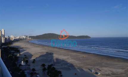 APARTAMENTO VISTA MAR PANORAMICA E DEFINITIVA DO FORTE A MONGAGUÁ,  3 DORMITÓRIOS - TOTAL FRENTE MAR