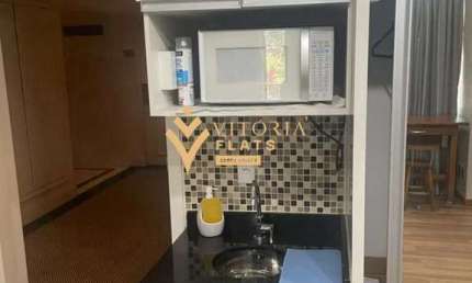 Apartamento com 1 Quarto(s) e 1 banheiro(s) para Alugar, 33 m² por R$ 6900 / Mês