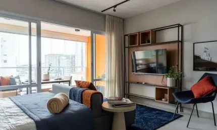 Apartamento com 1 quarto(s) e 1 banheiro(s) para alugar, 48 m² por r$ 4890 / mês