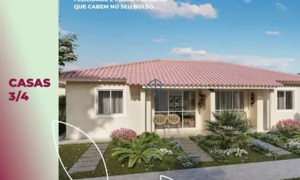 Casa em condomínio fechado com 2 quartos à venda na Rua A, Loteamento Morada Nova, 1, Jatobá, Vitória da Conquista por R$ 251.091