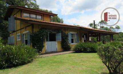 Lindo Sitio em São Roque – SP | 2,9 alqs Estilo Europeu em Local