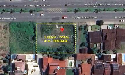 Terreno à venda na Avenida Antônio Ramos Alvim, Floresta, Joinville