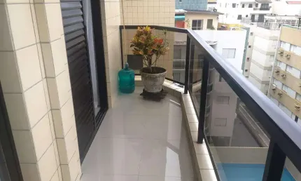 Apartamento para venda em guarujá, praia da enseada, 2 dormitórios, 1 banheiro, 1 vaga