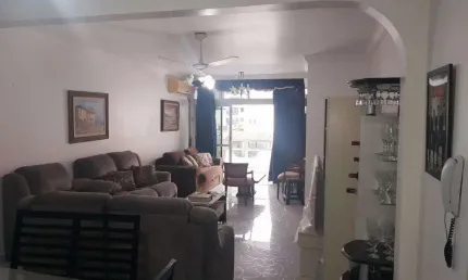Apartamento para Venda em Guarujá, Praia de Pitangueiras, 3 dormitórios, 1 suíte, 3 banheiros, 1 vaga