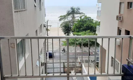 Apartamento para Venda em Guarujá, Praia de Pitangueiras, 2 dormitórios, 2 banheiros, 1 vaga