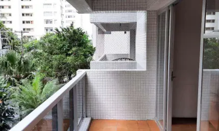Apartamento para venda em guarujá, praia de pitangueiras, 3 dormitórios, 1 suíte, 3 banheiros, 2 vagas