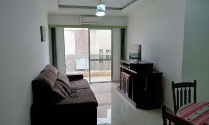 Apartamento para Venda em Guarujá, Praia da Enseada, 3 dormitórios, 2 banheiros, 1 vaga