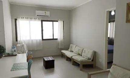 Apartamento para Venda em Guarujá, Praia do Tombo, 2 dormitórios, 2 banheiros, 1 vaga