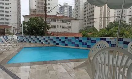 Apartamento para Venda em Guarujá, Praia das Astúrias, 2 dormitórios, 1 suíte, 3 banheiros, 1 vaga