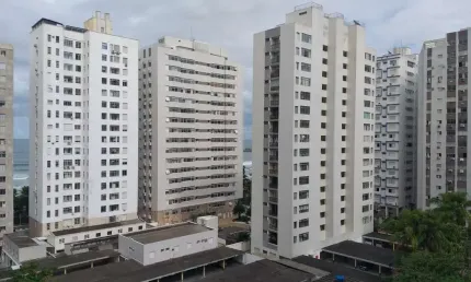 Apartamento para Locação em Guarujá, Praia de Pitangueiras, 4 dormitórios, 2 suítes, 3 banheiros, 2 vagas