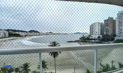 Apartamento para Locação em Guarujá, Vila Luis Antônio, 3 dormitórios, 1 suíte, 2 banheiros, 2 vagas