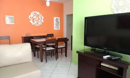 Apartamento para venda em guarujá, praia da enseada, 2 dormitórios, 1 suíte, 2 banheiros, 1 vaga