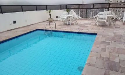 Apartamento para Locação em Guarujá, Pitangueiras, 3 dormitórios, 1 suíte, 2 banheiros, 2 vagas
