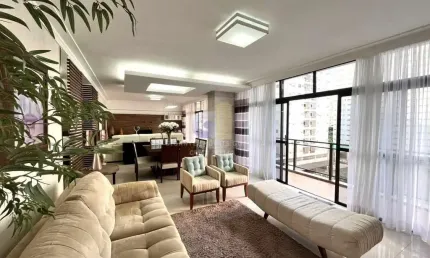Apartamento para Locação em Guarujá, Pitangueiras, 3 dormitórios, 3 suítes, 4 banheiros, 1 vaga
