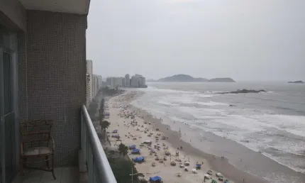 Apartamento para locação em guarujá, pitangueiras, 3 dormitórios, 1 suíte, 3 banheiros, 1 vaga
