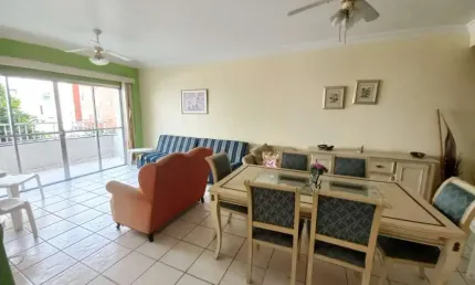 Apartamento para venda em guarujá, jardim las palmas, 2 dormitórios, 1 suíte, 2 banheiros, 1 vaga