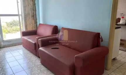 Apartamento para venda em guarujá, praia da enseada, 1 dormitório, 1 banheiro, 1 vaga