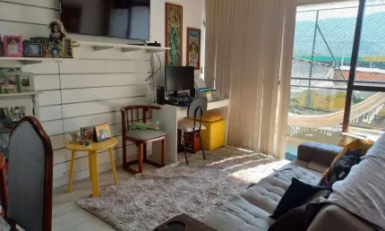 Apartamento para venda em guarujá, enseada, 2 dormitórios, 2 banheiros, 1 vaga