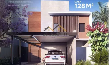 Casa em condomínio fechado com 3 quartos à venda na Doutor Renato Mazzonetto, 300, Santa Rosa, Piracicaba por R$ 884.000