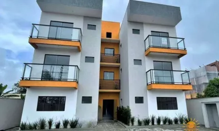 Apartamento Garden a 400 metros da praia com 2 dormitórios à venda, 95 m² por R$ 340.000 - Itapoá - Itapoá/SC