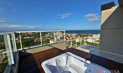 Cobertura com 4 dormitórios à venda, 212 m² por R$ 1.900.000,00 - Volta Ao Mundo I - Itapoá/SC