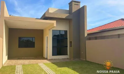 Casa com 3 dormitórios à venda, a apenas 590 metros do mar!  R$ 400.000 - Volta Ao Mundo I - Itapoá/SC
