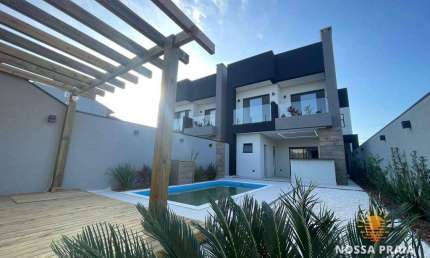 Sobrado com 3 dormitórios à venda, 164 m² por R$ 1.070.000,00 - Jardim Perola do Atlântico - Itapoá/SC