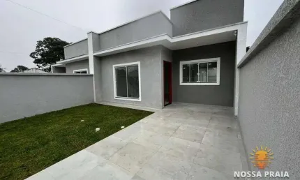 Casa com 3 dormitórios à venda, 89 m² por r$ 420.000,00 - itapoá - itapoá/sc