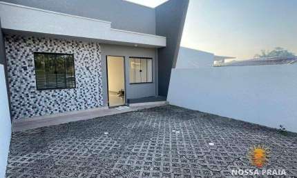 Casa com 3 dormitórios à venda por R$ 359.000,00 - Cambiju - Itapoá/SC