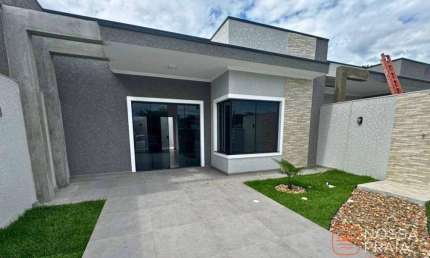 Casa com 2 dormitórios à venda, 62 m² por R$ 385.000,00 - Rainha do Mar - Itapoá/SC